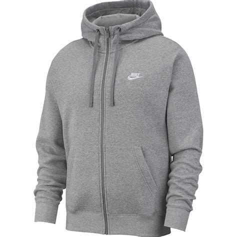nike jacke herren grau weiß